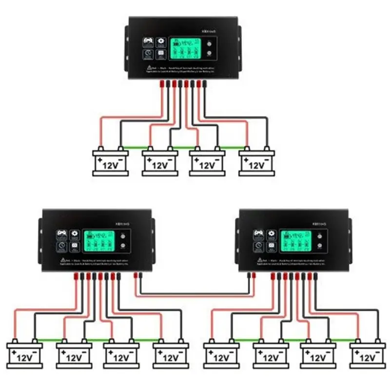 【A08I】KBX104S 48V Series Battery Voltage Regulator Equalizer Controller 12/24/36/48/96V For Test Meters Tools Accessories