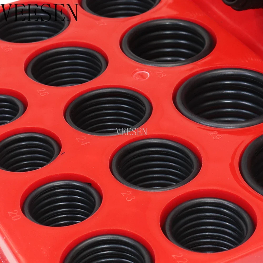 347 pezzi 30 dimensioni NBR O Ring Assortimento di guarnizioni Set Metrico universale in gomma O-s per kit di tenuta idraulico per camion automobilistici