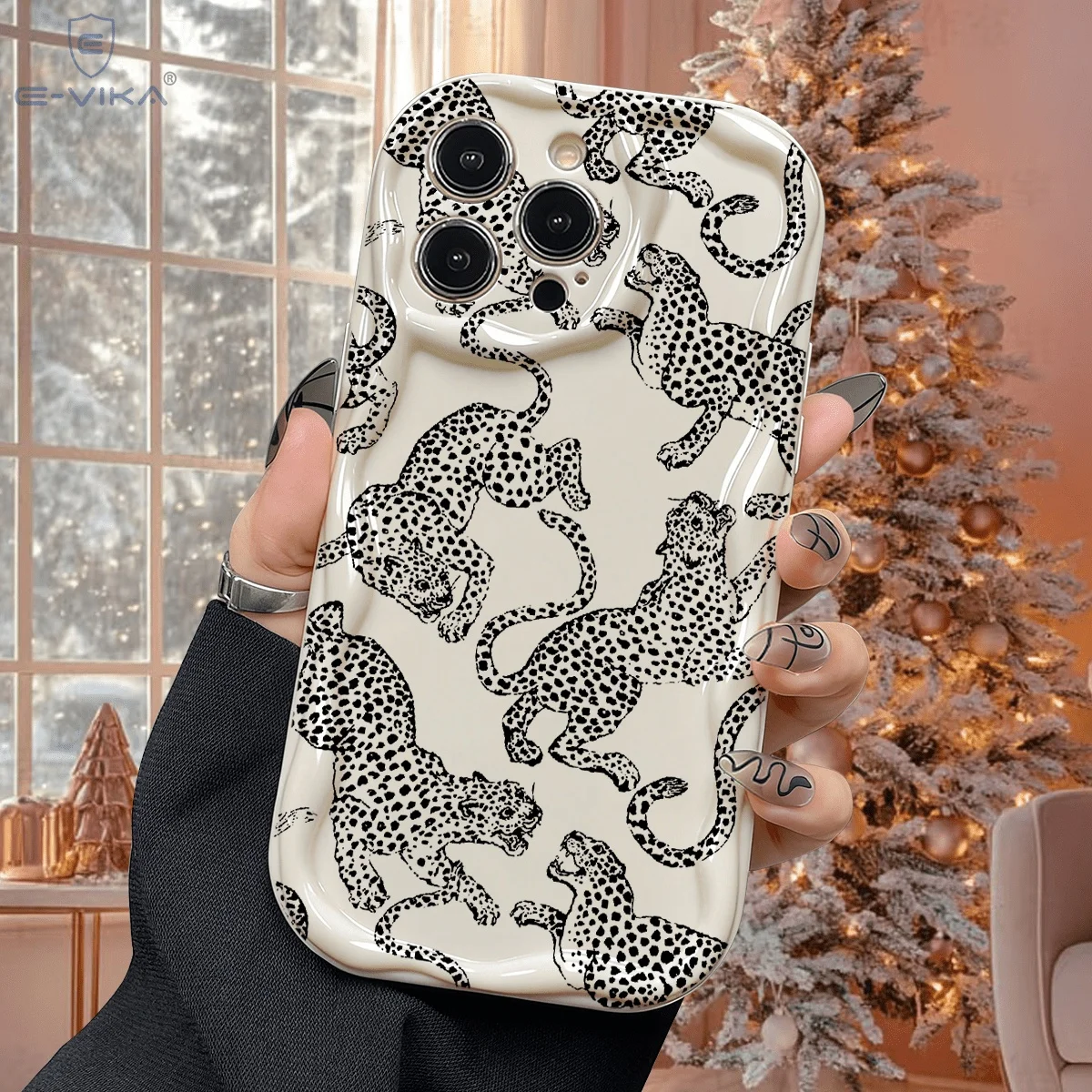 Minimal Sketch Leopard Soft Phone Case For Samsung Galaxy S24 S26 S25 S23 Ultra Plus A56 A55 A57 A37 A07 A06 A17 A27 A15 Cover