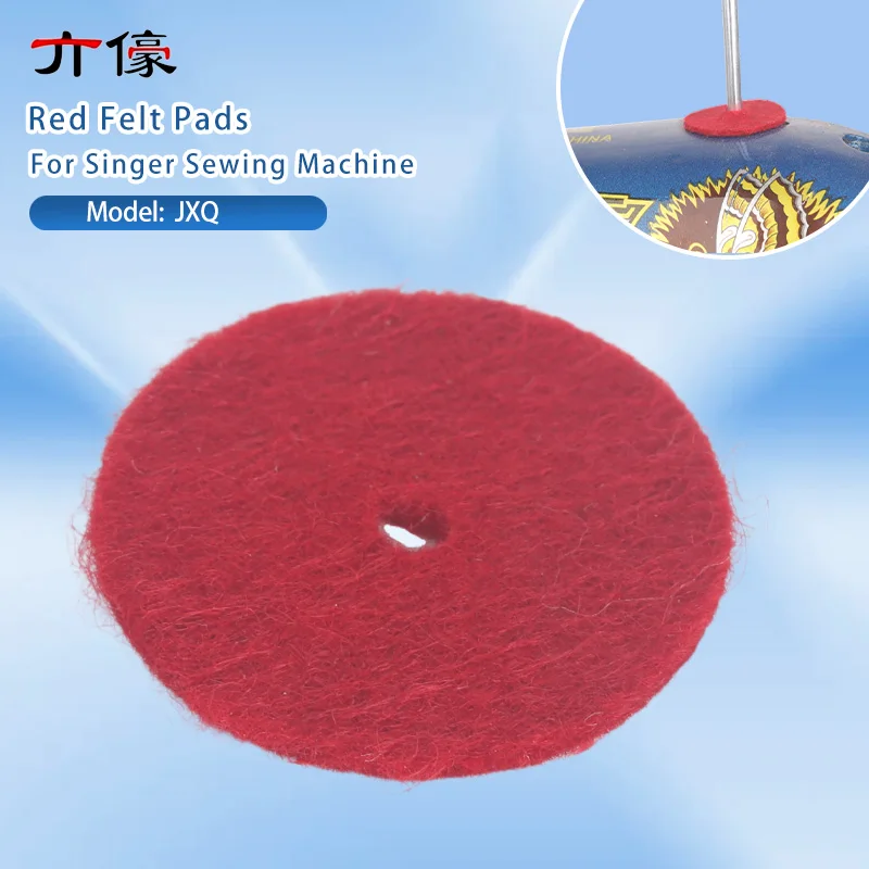 Sewing Machine Parts Spool Pin Red Felt Pads DIY Crafts For Singer Sewing Machine Accessories Tools ﻿