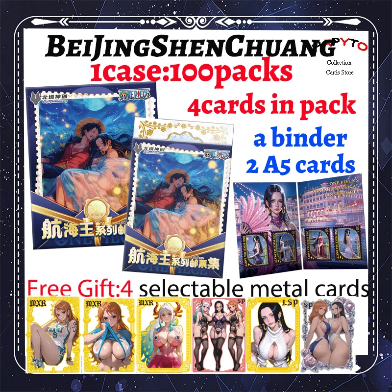 

2025 новейшая коллекция карт BeiJingShenChuang One Piece Stamp, игра Nami Sanji Zoro Doujin CCG, редкая карта SSP SSR, детские игрушки, подарки