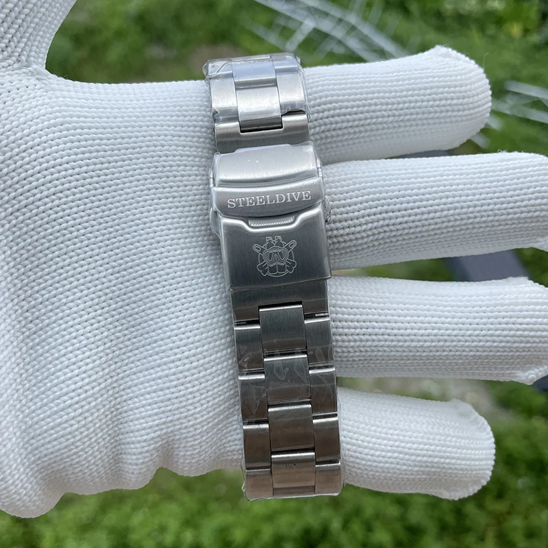 ساعات غواص رجالية من steel454 ساعة أوتوماتيكية 1000 متر ساعة يد ميكانيكية مقاومة للمياه C3 ساعة يد مضيئة من السيراميك الياقوت NH35