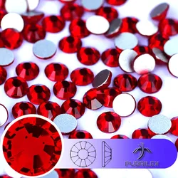 Siam Top Quality Red Non Hotfix Glass Rhinestones Wholesale Lead-free Crystal Stone Beads for Garment Diy Nail Accessories