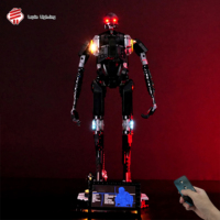 LED Lighting Kit Compatible with 75434 K-2SO Security Droid Star Wars Style Building Blocks Model Decorative Lamp (Lights Only)