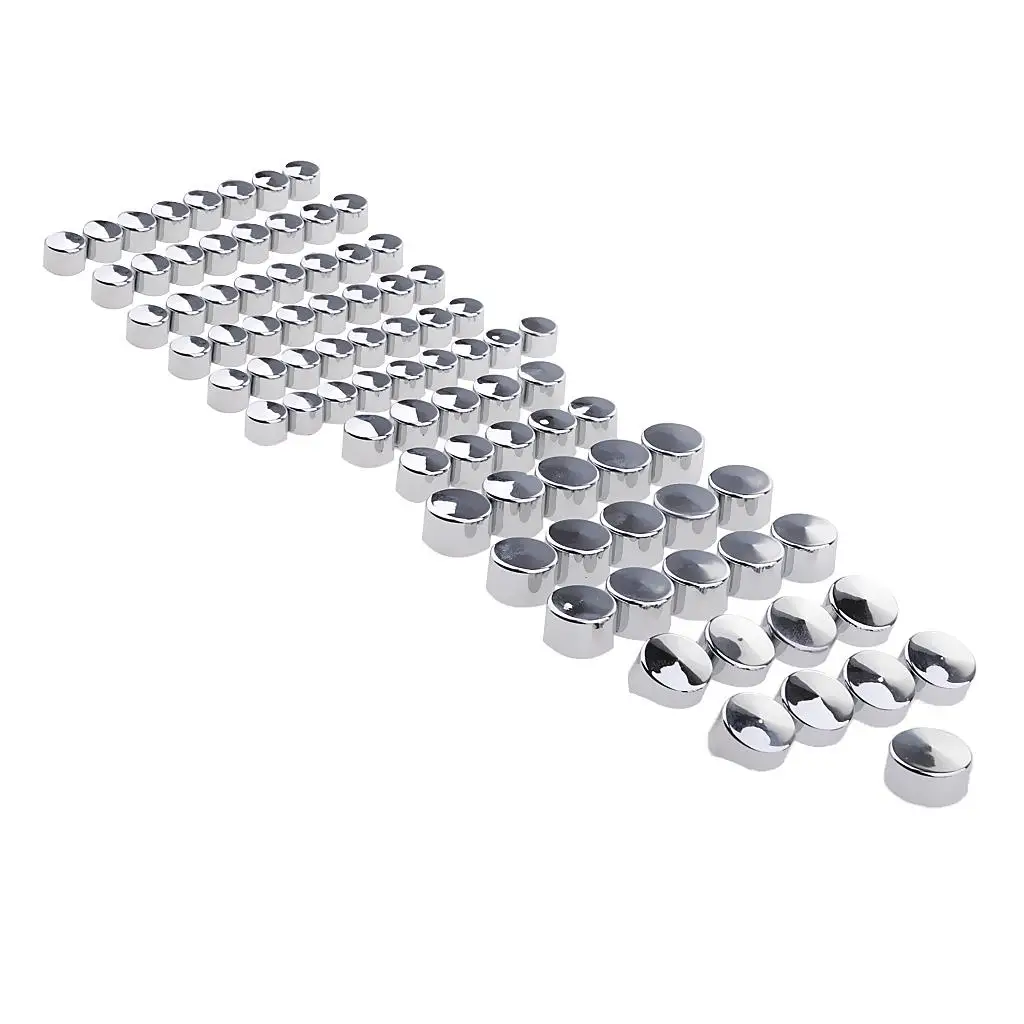 

85Pcs Brand New Bolt Toppers Cover Caps Kit for Twin Cam /FLH