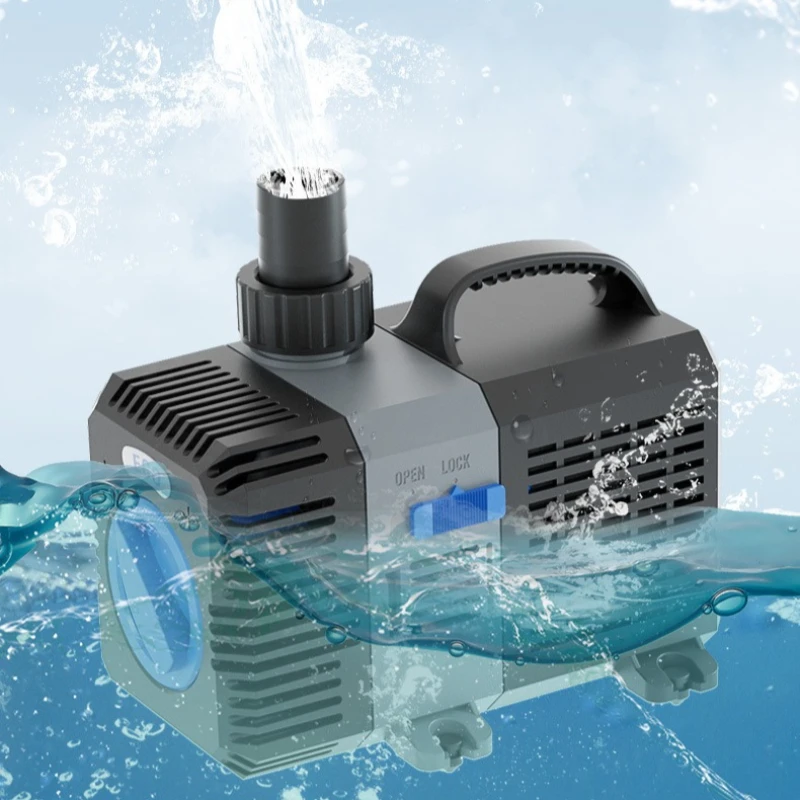 

Fish Pond Water Pump Circulation High Flow Fish Tanks Submersible Pump Aquarium Silent Pumps Underwater Fishbowl Water Pumps