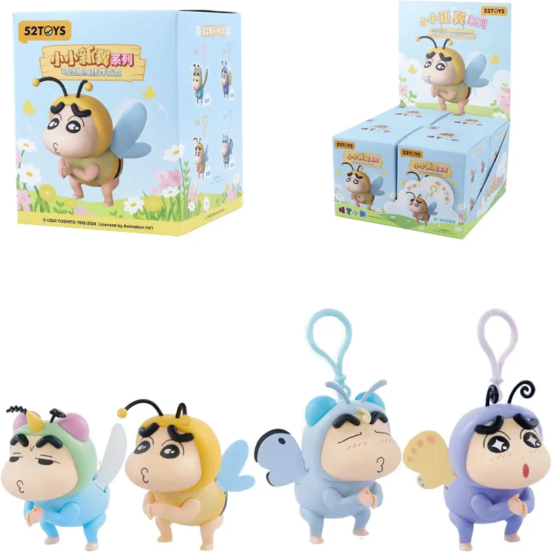 

52TOYS Crayon Shin-chan слепая коробка новая серия Wing подвижная аниме Shin-chan слепая коробка сбор детских игрушек Guess Mystery Box подарки