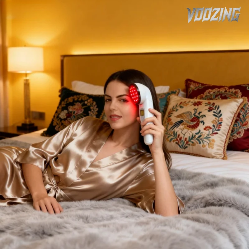 

T03C терапия красным светом инструмент для лица отбеливание кожи удаление морщин антивозрастное беспроводное перезаряжаемое косметическое устройство