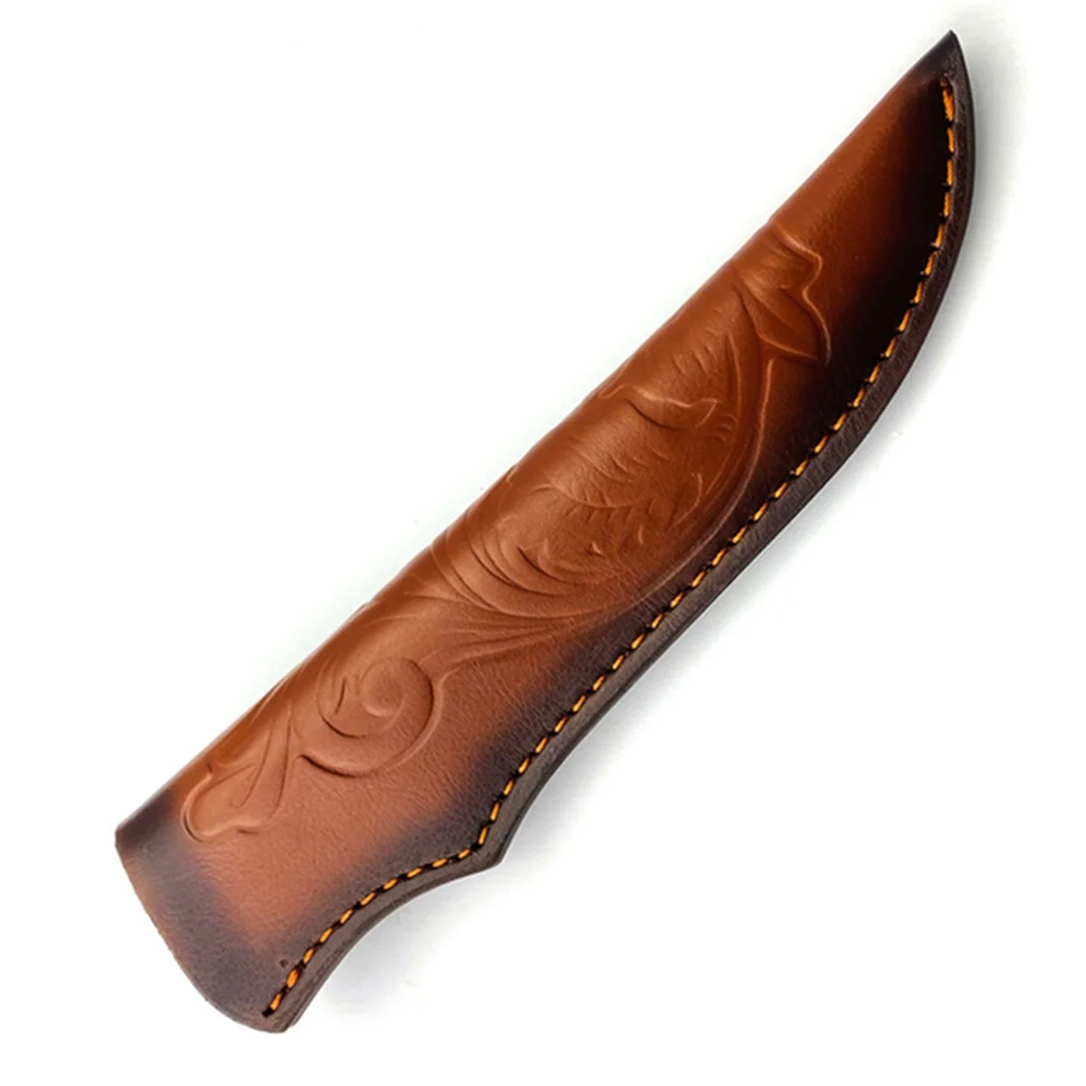 N18r couro de vaca faca reta bainha ao ar livre portátil bainha lâmina fixa capa suportes calças saco armazenamento 1 pçs