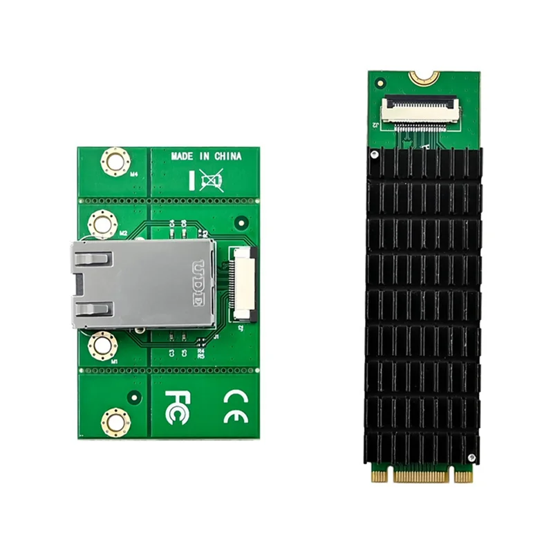 M.2 B+M Single-Port 10GbE Network Card RJ45 Ethernet Network Adapter AQC107 Industrial Control Grade Server Network Card