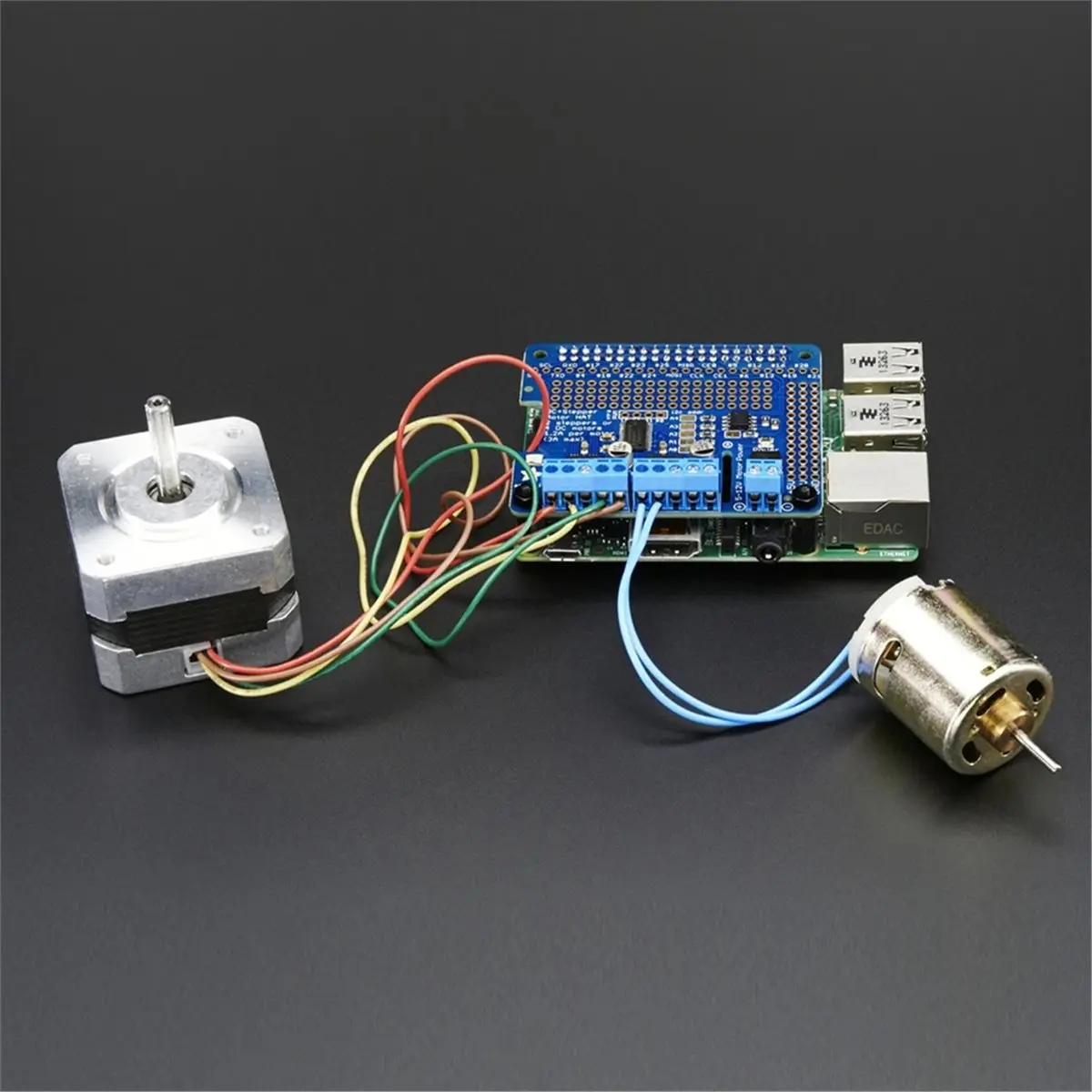 Big Discount Adafruit DC- & Stepper Motor/Schrittmotor HAT for Raspberry Pi, Mini Kit, 2348
