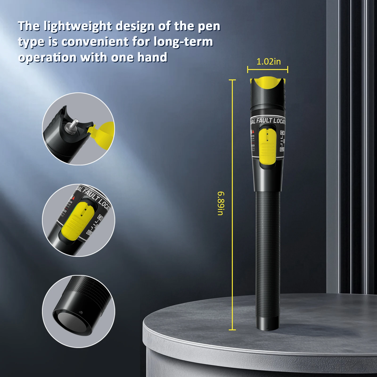 Fiber Optic Cable Tester Pen 30/50/80/100mw Visual Fault Locator SC/FC/ST 2.5mm Interface VFL 30/50/80/100Km Range