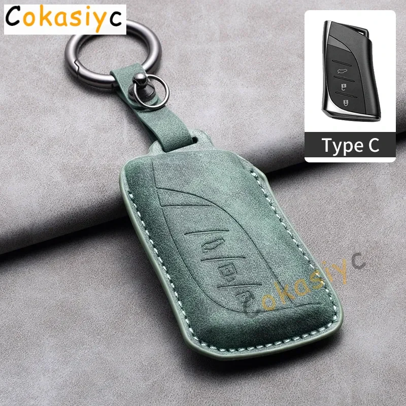 Leather 2/3 Buttons Car Key Cover Case For Lexus NX IS RX ES GX LX LS UX GS 200 260 300 350 NX200 NX300 RX350 ES300 Accessories