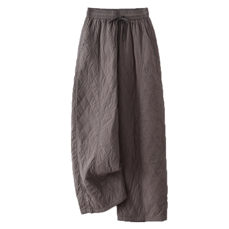 Frauen Baumwolle Hosen Breites Bein Neun Punkte Winter Neue Sle Ultra Nette Dünne Baumwolle Gerade Bein Hosen Oberbekleidung