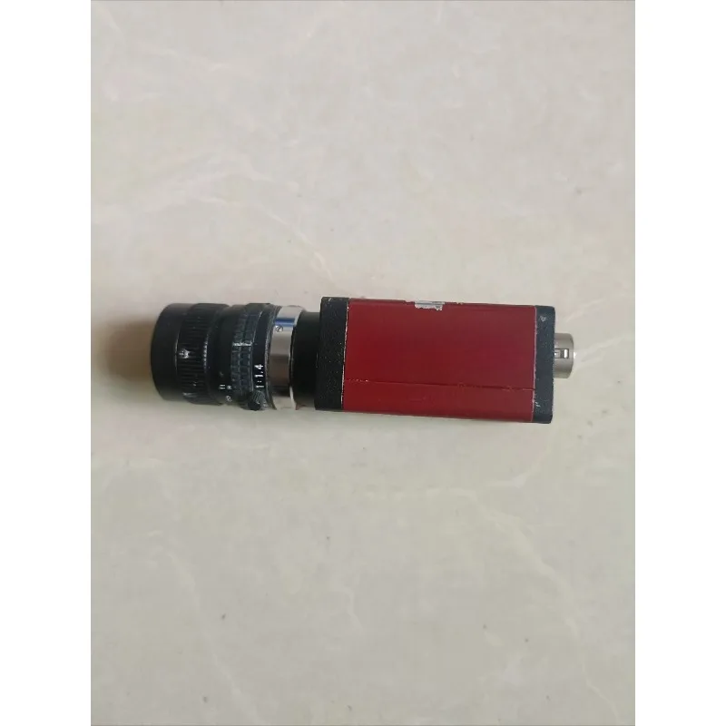 F-080B IRF Industrial Vision Camera Used Visible Bump Scratches Paint Loss As-Is Condition for Industrial Automation Inspection