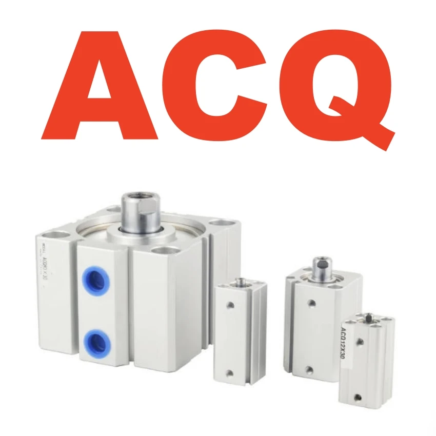 ACQ Compact Cylinder ACQ12 ACQ16 With Magnet Female Thread ACQ20 ACQ25 ACQ32 ACQ40 ACQ50 ACQ63 ACQ25X10S ACQ16-30S