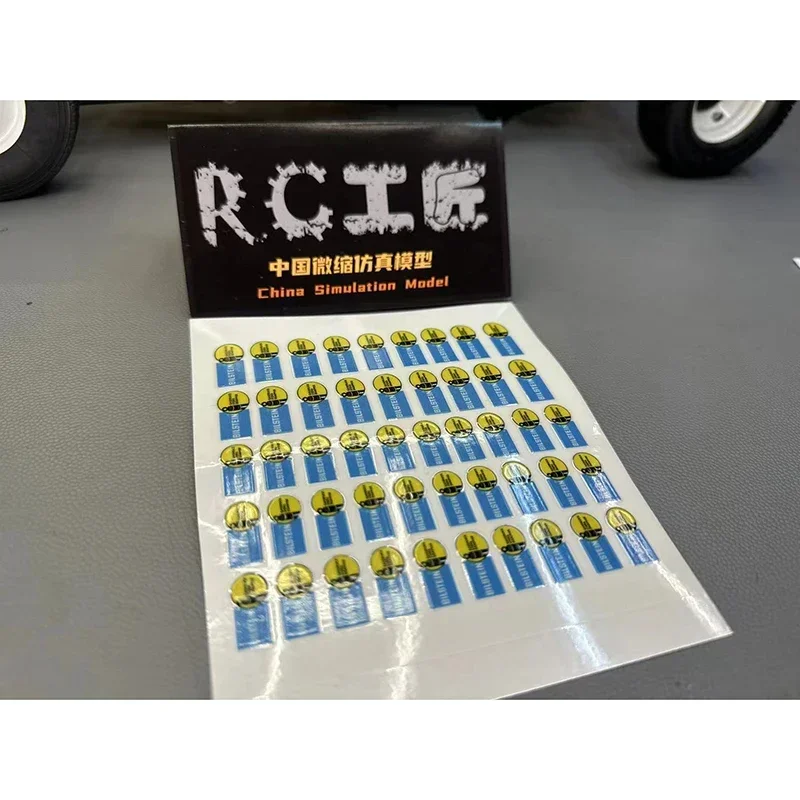 1 Stück Simulation Stoßdämpfer Aufkleber für 1/8 1/10 1/12 RC Crawler Auto Traxxas King TRX4 AXIAL SCX10 RC4WD Diy Teile Spielzeug