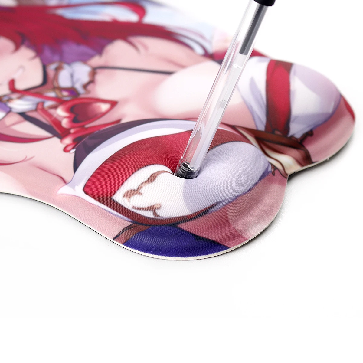 Computer Mouse Pad Ergonomic Hand Mousepad Wrist Rest Mat Sexy Anime Chest Hentai Breast Boobs Carpet For Valorant LOL 3D Carpet