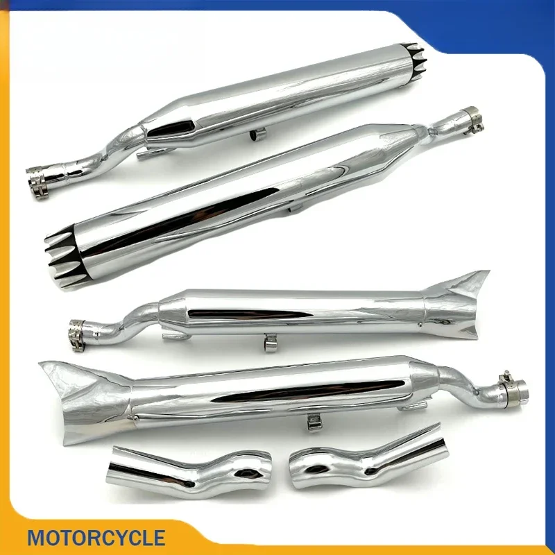 Applicable to BMW R18 modified tail exhaust, dream maker cfr modified exhaust, flame exhaust, fishtail exhaust