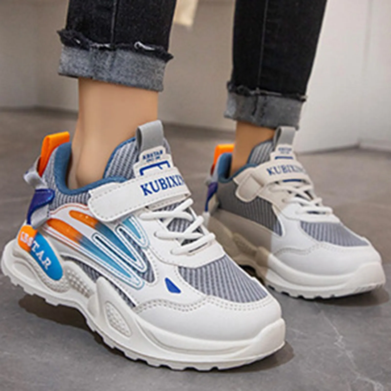 

Size 1 Wide Girls Shoes Toddler Big Kids Shoes Boys Girls Breathable Sneakers Athletic Tennis Shoes for Girls Size 9 Toddler