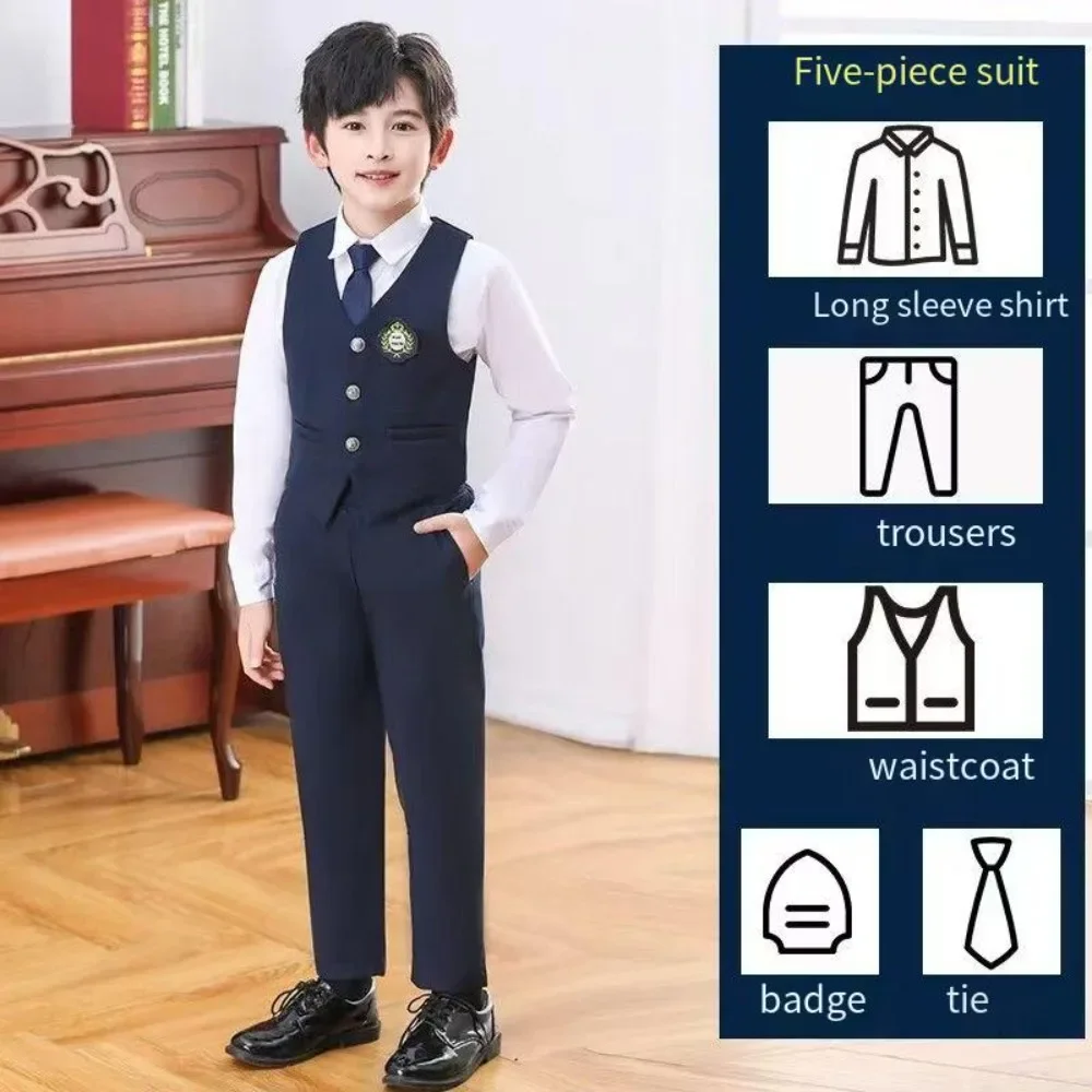 2026 British Wind Primary School Uniform Children's Stage Costume Chorus Costume Suit Class Costume