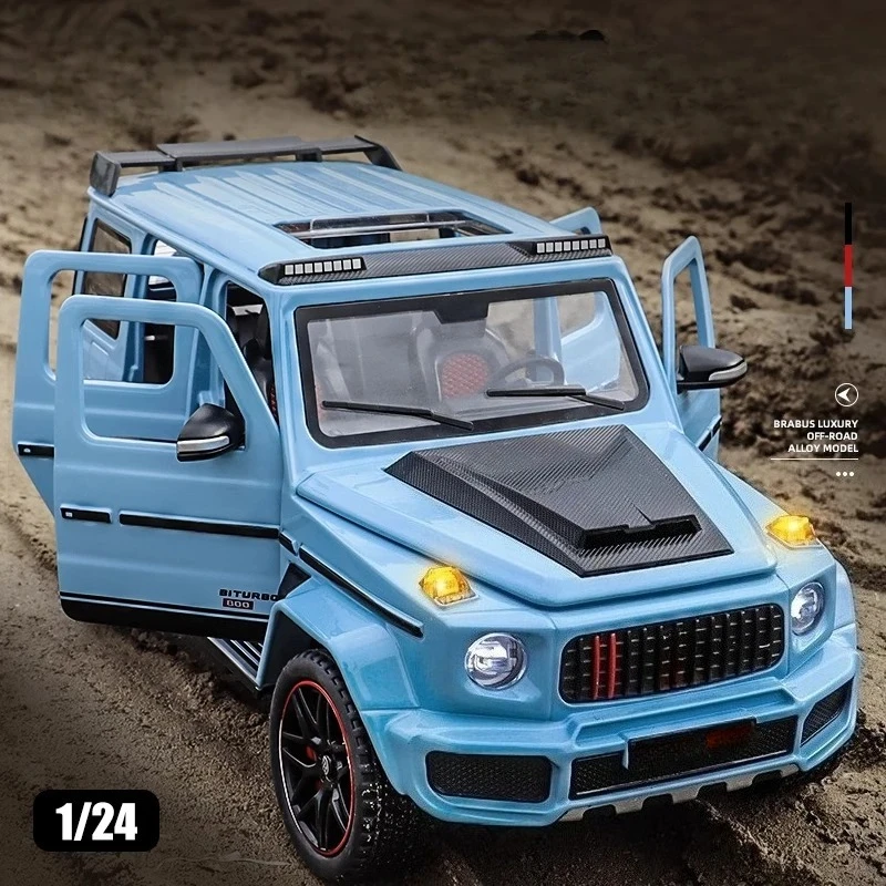 

1:24 800, модель автомобиля из сплава, имитация внедорожников, коллекция украшений, детские игрушки для мальчиков
