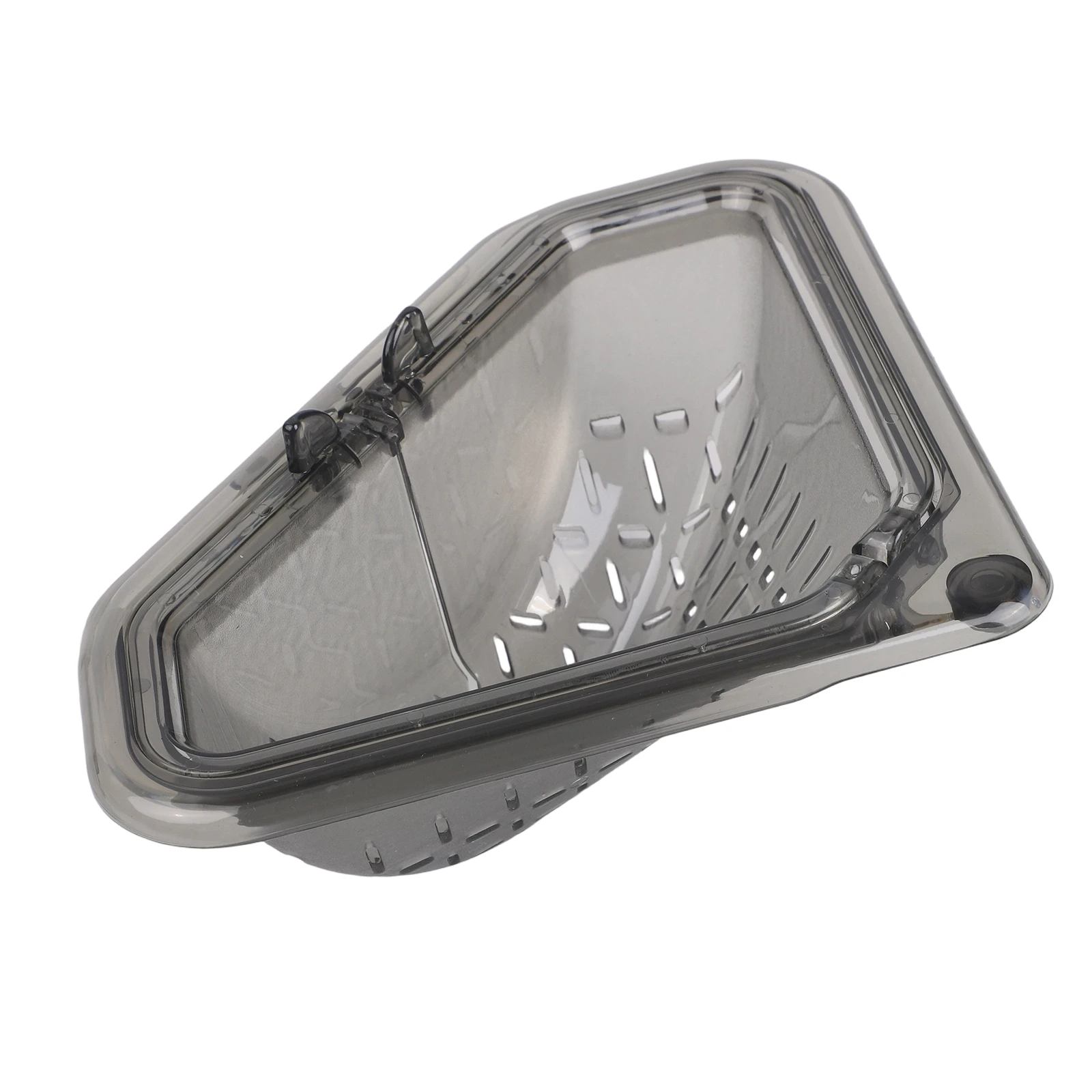 2 Pack Sink Corner Organizer Caddy with Twist Lock Suction for Easy Installation No Tools for Kitchen Cleaning Supplies