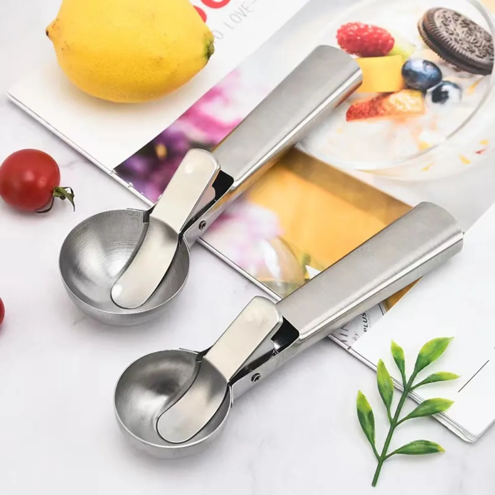 1 Stainless Steel Ice Cream Scoop Ice Cream Scoop Fruit Scoop Homemade Ice Cream Scoop Western DIY Ice Cream Scoop