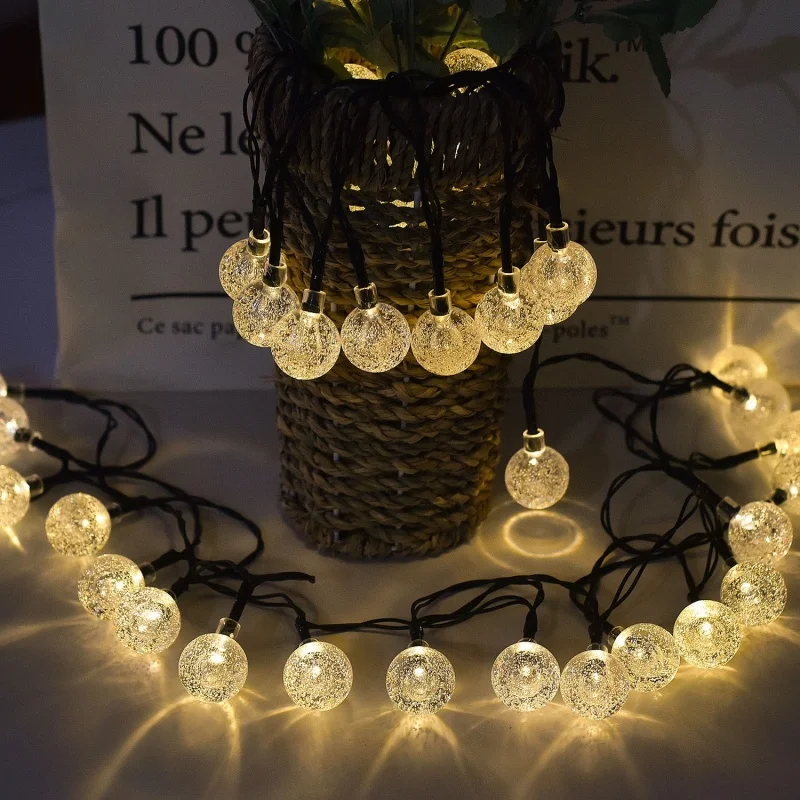 

22M 200 LED String Light Outdoor Solar Fairy Lights IP65 Waterproof Garland Christmas Decoration Wedding Lamp Garden