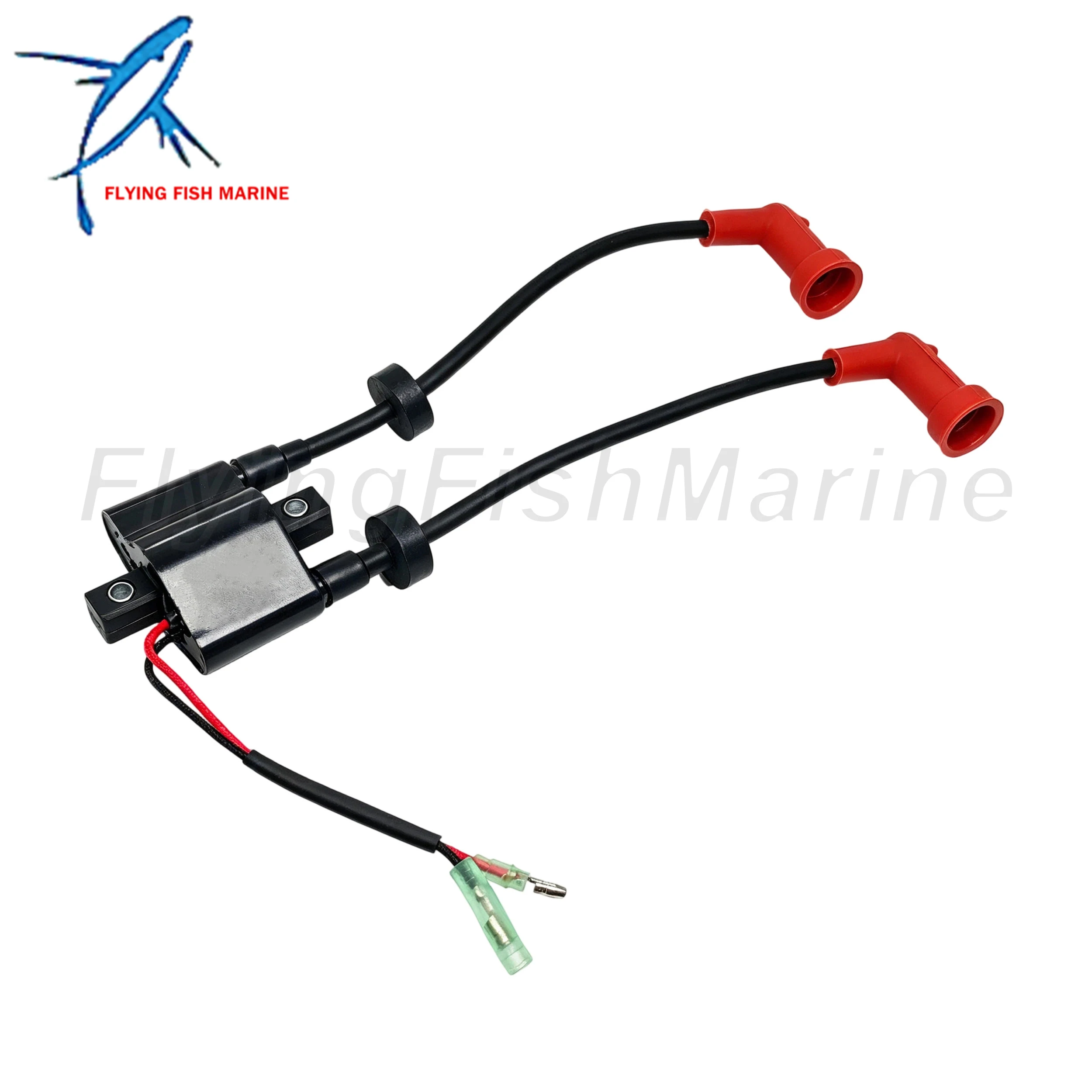 Outboard Engine 680-85570-00 01 02 65W-85570-00 689-85570-21 Ignition Coil for Yamaha 6-9.9HP F6 F8 F9.9 F9.9F T8 T9.9 C25