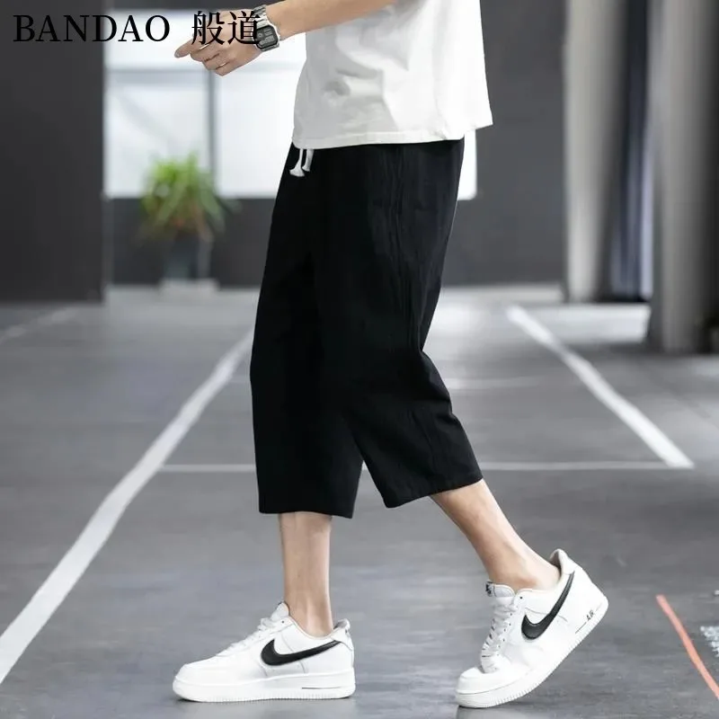 

Men's Bubble Grid Quick Dry Shorts Solid Loose Breathable Casual Five Quarter Daily Wear Pants