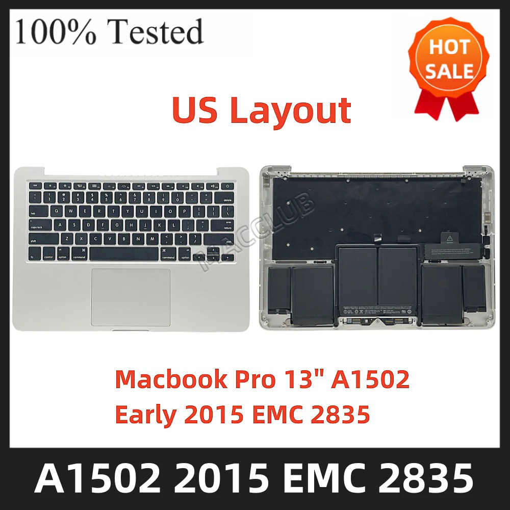 

Клавиатура A1502 для Macbook Pro Retina 13 ''A1502 2015 MF839 MF841 EMC 2835