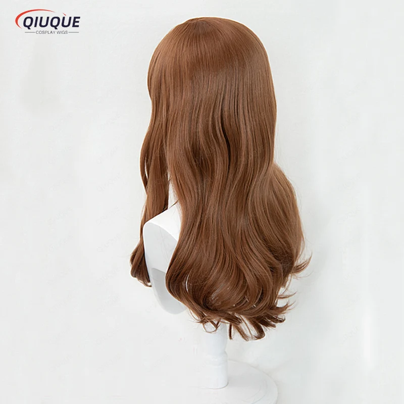 Hori Kyoko Kyouko Anime Hori-san to Miyamura-kun Horimiya Cosplay Long Brown Wig Heat Resistant Synthetic Hair + Free Wig Cap