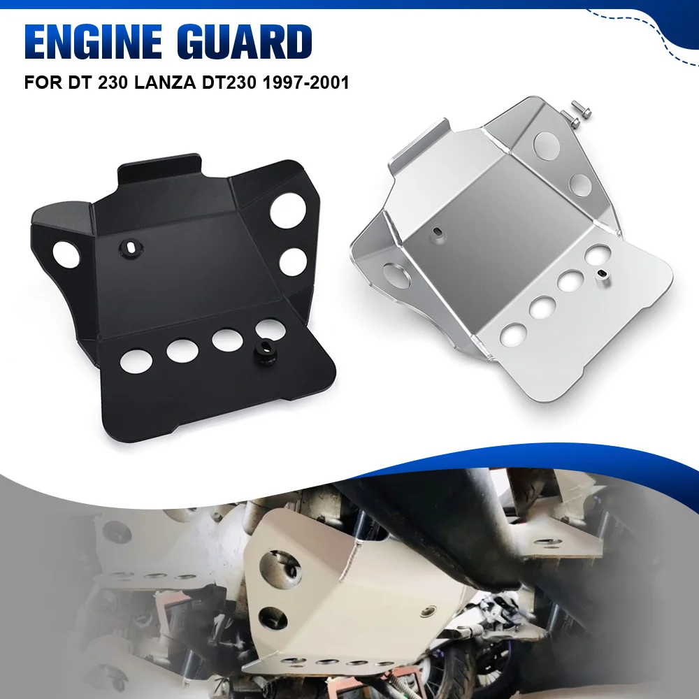 

Защитная пластина для мотоцикла, рама для YAMAHA DT 230 LANZA DT230 1997 1998 1999 2000 2001, защита двигателя, защитная крышка шасси