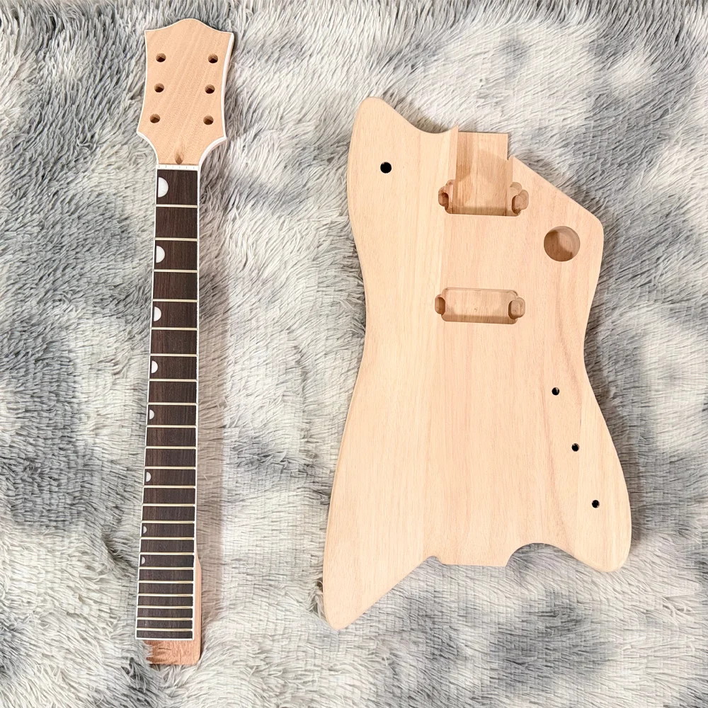 DIY  Electric Guitar Kit Gretsch G6199 Billy-BO Jupiter -Firebird Mohagany Body CR Part