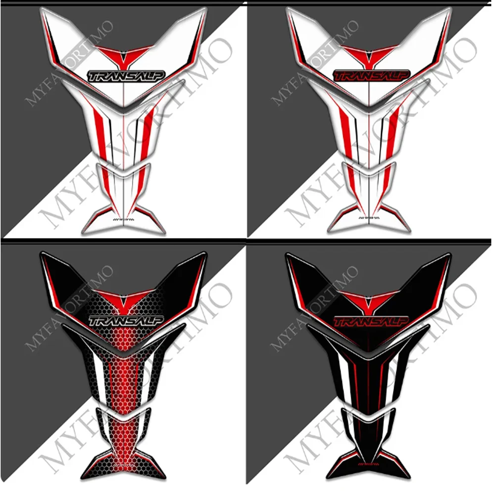 Motorcycle Tank Pad Protector Stickers Decals For HONDA TRANSALP XL400V XL600V XL650V XL700V XL750L XL 400 600 650 700 850 V Mo