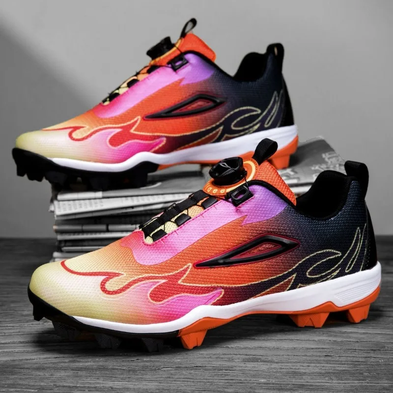 Professional Baseball Shoes Men Designer Outdoor Lawn Court Shoes Mens Anti-Slippery Sport Shoes Man Comfortable Baseball Shoe