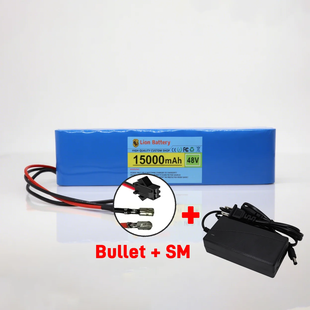 13S3P Verbeterde versie 48V 15Ah lithiumbatterij 1000W is geschikt voor M365 elektrische scooter met ingebouwde BMS 18650 batterij