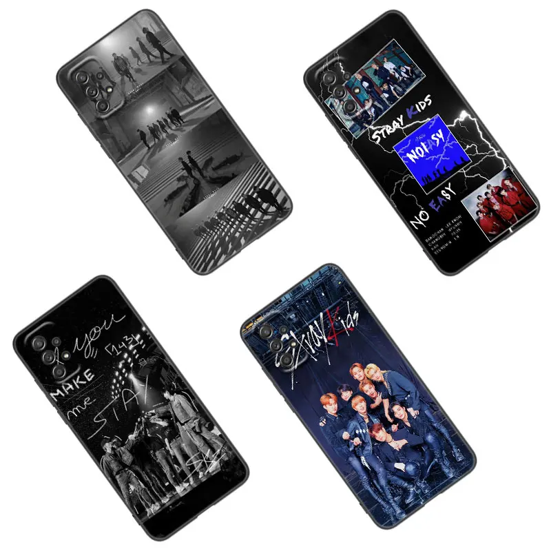 Kpop Stray Kids Phone Case For Samsung A13 A22 A24 A32 A23 A25 A34 A35 A52S A53 A54 A55 A73 5G A12 A14 A15 A31 A33 A50 A51 A72