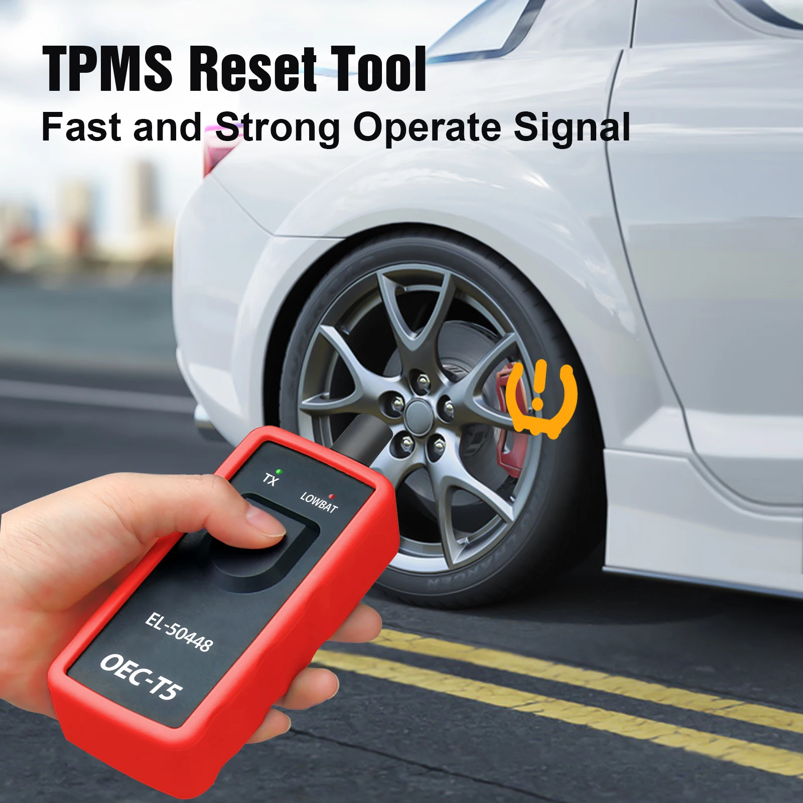 Outil de Cristal TPMS de voiture EL50448 OEC-T5 Auto opathie Moniteur de pression Capteur Outil de réapprentissage pour Opel Buick Chevrolet GMC Hummer oral y