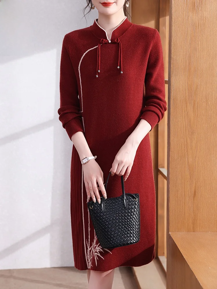 pull-rouge-style-qipao-avec-boutons-pour-mariage-et-banquet-en-fibre-de-polyester-pour-jeunes-et-elegants-style-chinois