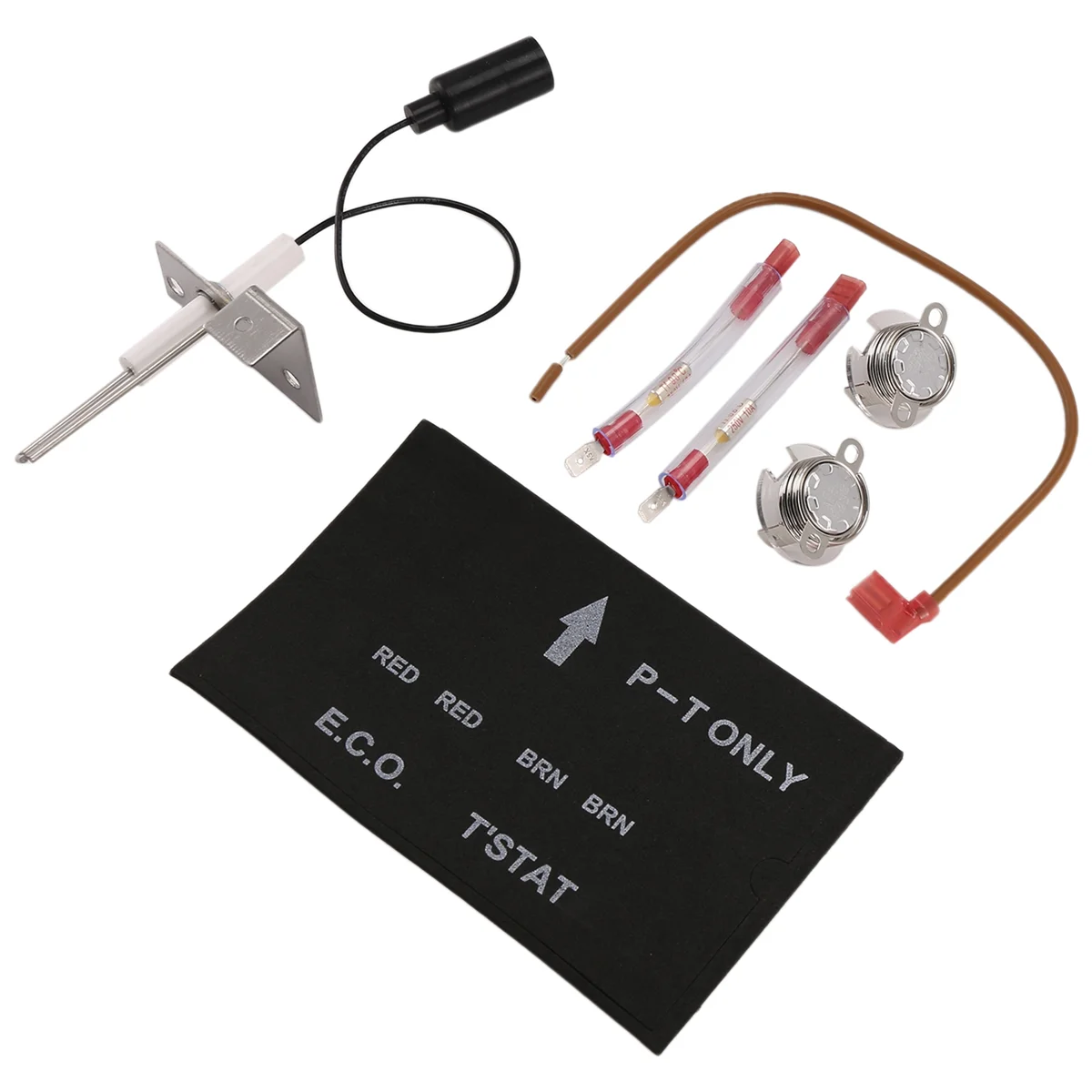 RV Water Heater Thermal Cutoff Assembly Kit (with Water Heater Igniter &ECO Thermostat), Compatible for Atwood 91447