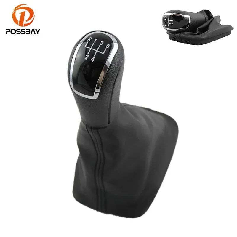 

Car Interior Manual Shift Gear Knob With Boot For Skoda Fabia MK1 2000 2001 2002 2003 2004 2005 2006 2007 2008 Auto Accessories