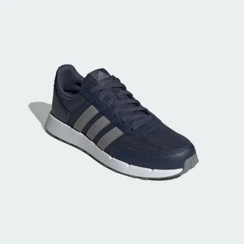 

Adidas New Soft-Feel, Wear-Resistant Sole, Cushioning Training Shoes for Men and Women, Run 60S 2.0 Lightweight, Comfortable, Everyday Casual Shoes, Simple Design, Navy Blue, Versatile Trendy Commuting Flat Shoes, Recommended for Couples, Ig6552