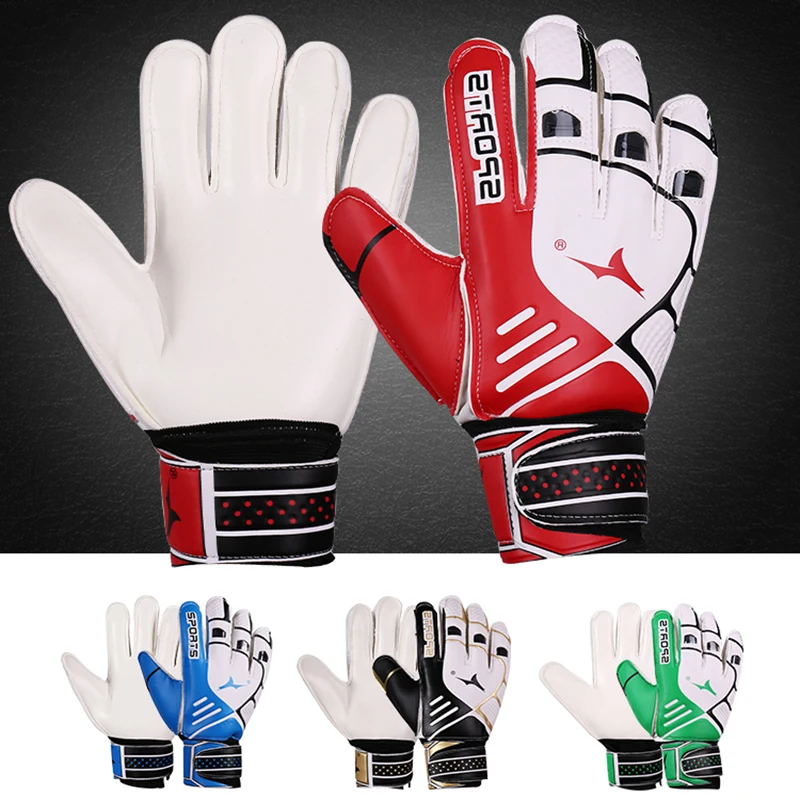 

Finger Protection Soccer Gloves Adult Series Football Goalkeeper Gloves Kids Anti-skid Soccer Gloves