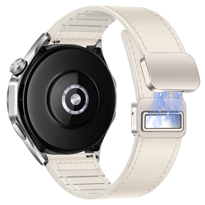 20 مللي متر 22 مللي متر سيليكون + حزام من الجلد ل CMF 3-2-1 برو كوروس بيس Pro-3-2 APEX 4 42 مللي متر شريط مغناطيسي Suunto عمودي 2-1 سباق 2 S تشغيل