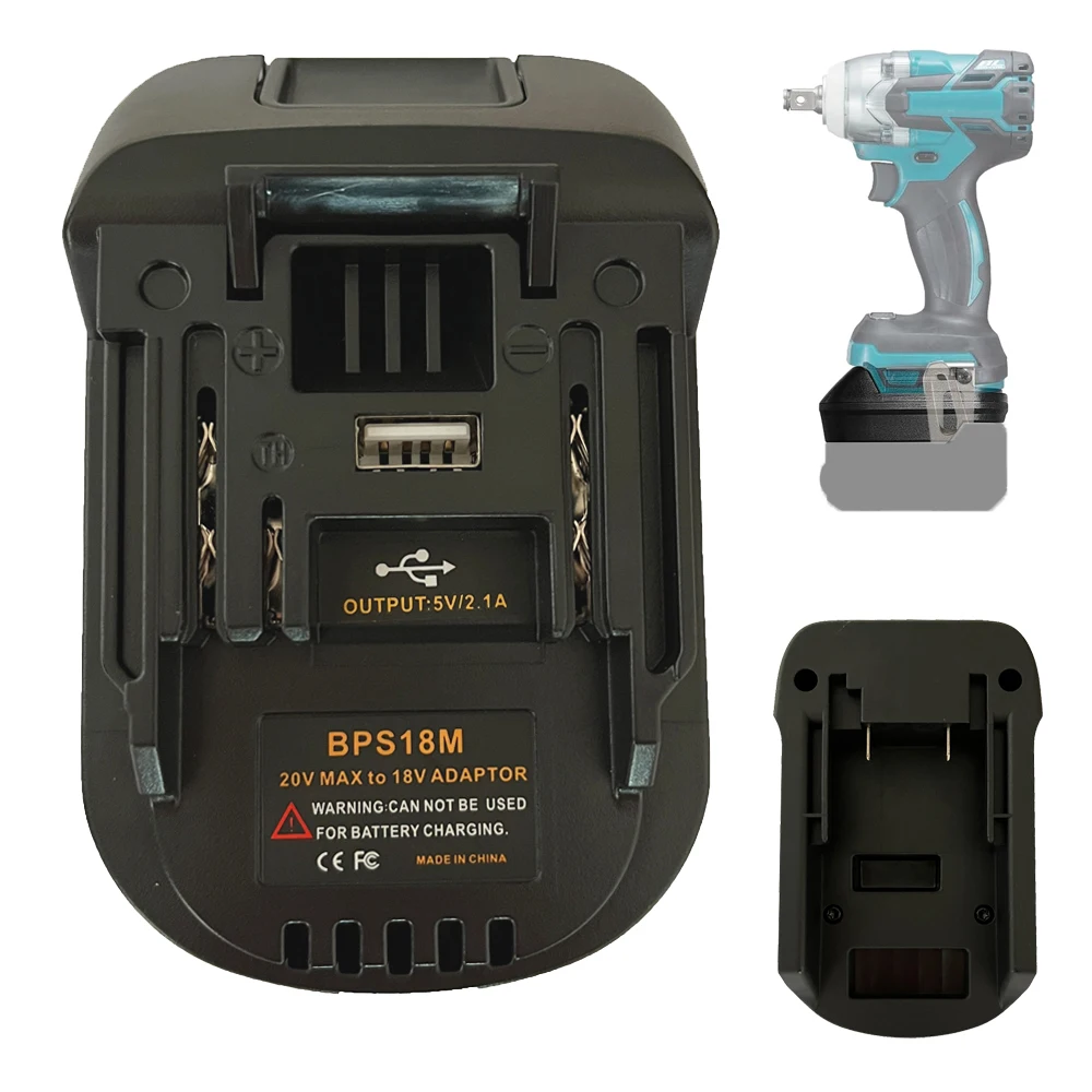 Ferramenta Adaptador de Bateria para Black & Decker para Porter Cable para Stanley Bateria é Convertido para Substituir para Makita Bl1830 Bps18m