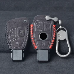 Car key case KEY COVER For Mercedes Benz A B C Class W203 W211 W204 CLS CLK 2017 E Class W213 2018 S class CLA SLK AMG keychain