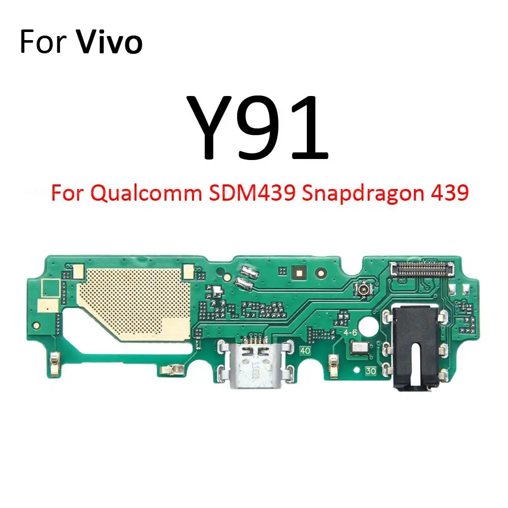 Charger USB Dock Charging Dock Port Board With Mic Microphone Flex Cable For Vivo Y90 Y91 Y91C Y91i Y93 Lite Y93s Y95 Y97