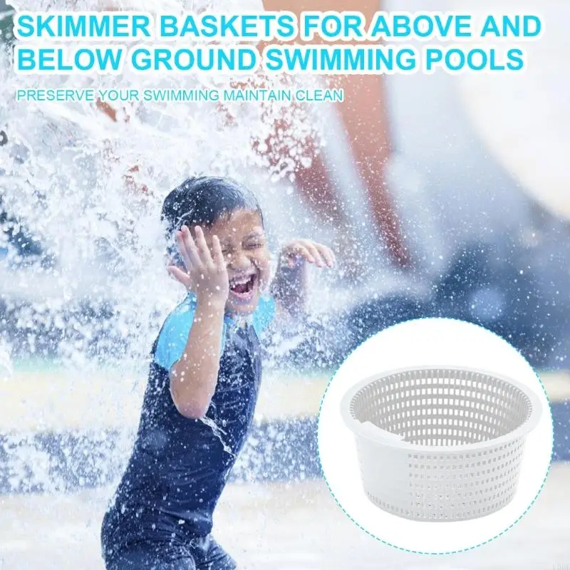 U0DE 2PCS Professional Pool Skimmer Basket Poolter Poolter Poolter Pool -Pool Excessories استبدال سلة سلة سلة